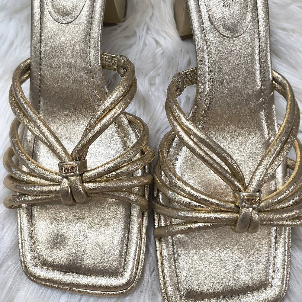 Preloved Michael Kors Women's Astra Mule Slide Sandal - Pale Size 9.5 - Picture 5 of 14